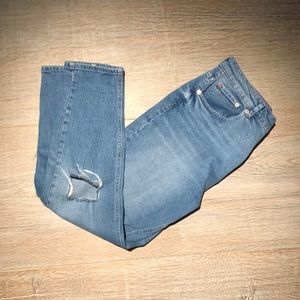 ASOS high rise stretch denim